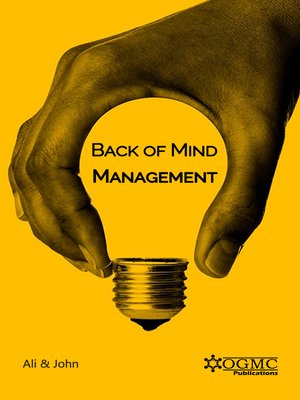 cover image of Back of Mind Management